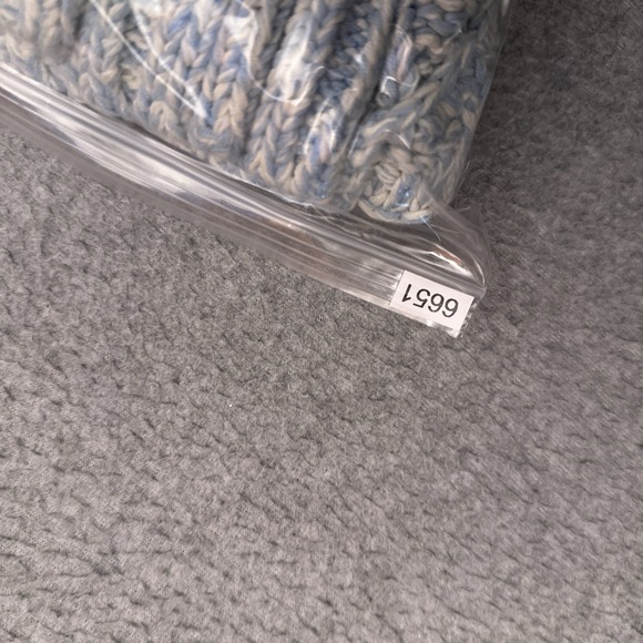 NEW‎ Vintage Y2K Tommy Hilfiger Cable Knit Sweater Womens XL Chunky Blue Heather - Picture 8 of 8